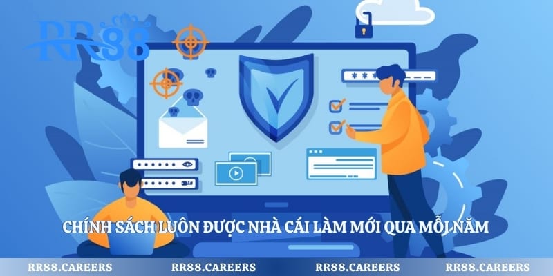 Chính sách luôn được nhà cái làm mới qua mỗi năm
