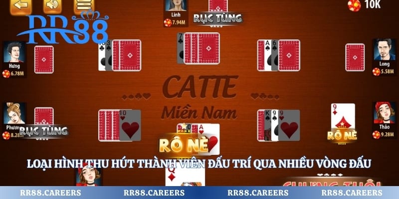 Loại hình thu hút thành viên đấu trí qua nhiều vòng đấu